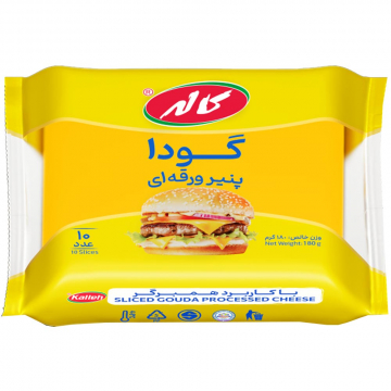 پنیر گودا ورقه ای کاله 180 گرمی